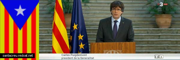 Según la TV3 Carles Puigdemont sigue siendo Presidente de la Generalidad