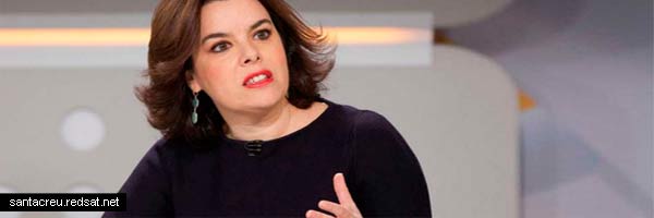 Rajoy y Soraya Sáenz de Santamaría ante el golpe de Estado anunciado