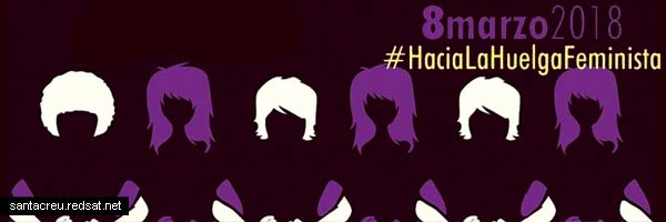 Huelga feminista 8M día de la mujer