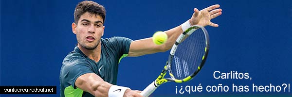 Carlitos, ¿qué coño has hecho?