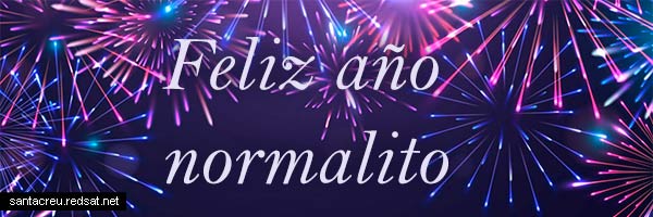 Feliz año normalito