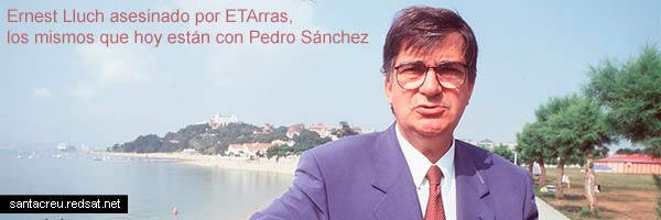 Pedro Sánchez se burla de Ernest Lluch